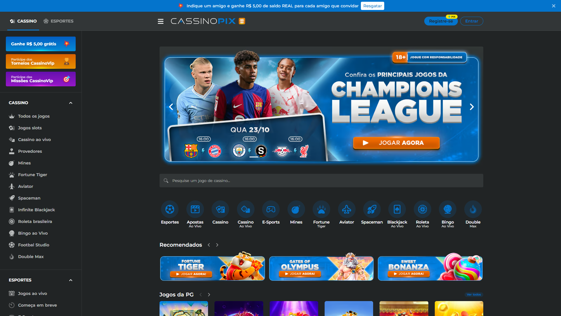 Cassino Pix