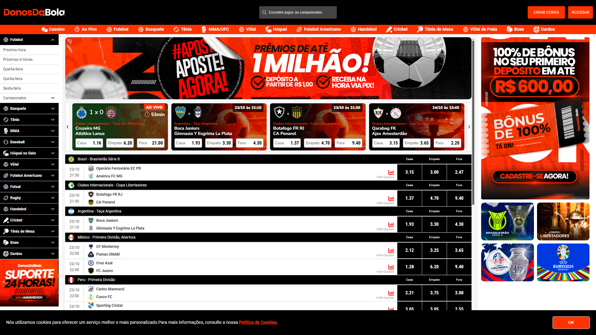 DONOS DA BOLA