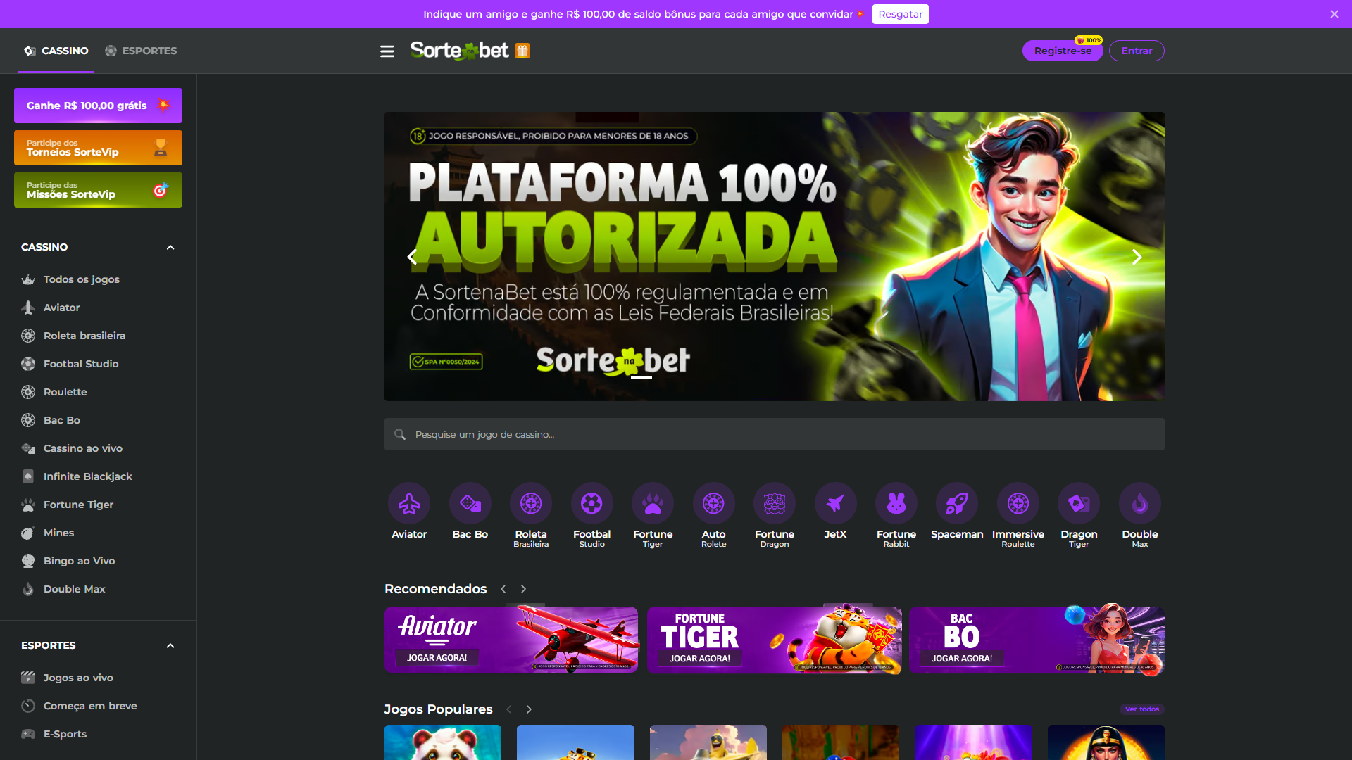 Sorte na Bet